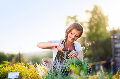 Secure payment and garden service concept for Gardeners Orpington