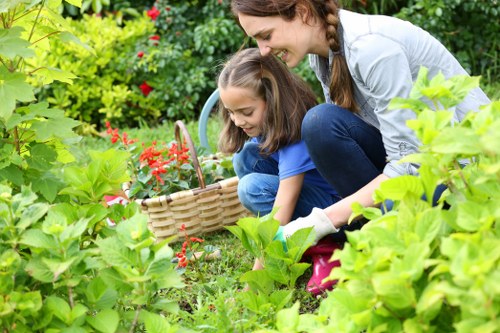 Low-carbon van used for sustainable gardening collections