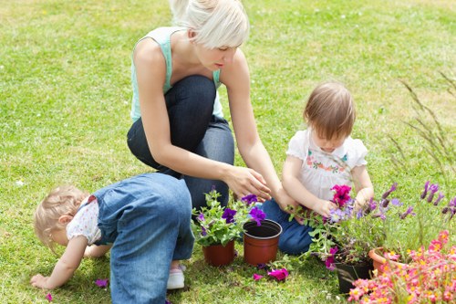 Seasonal garden maintenance in Orpington with healthy planting beds